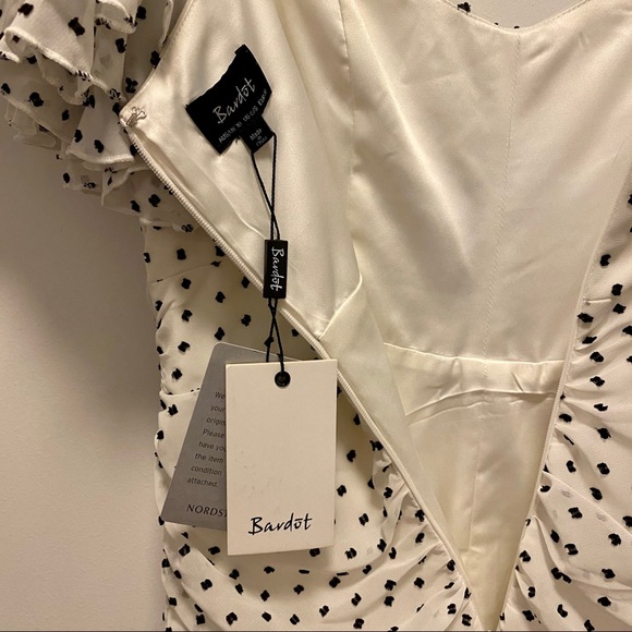 Bardot Jessi Ruched & Ruffled Party Dress - Picture 5 of 6